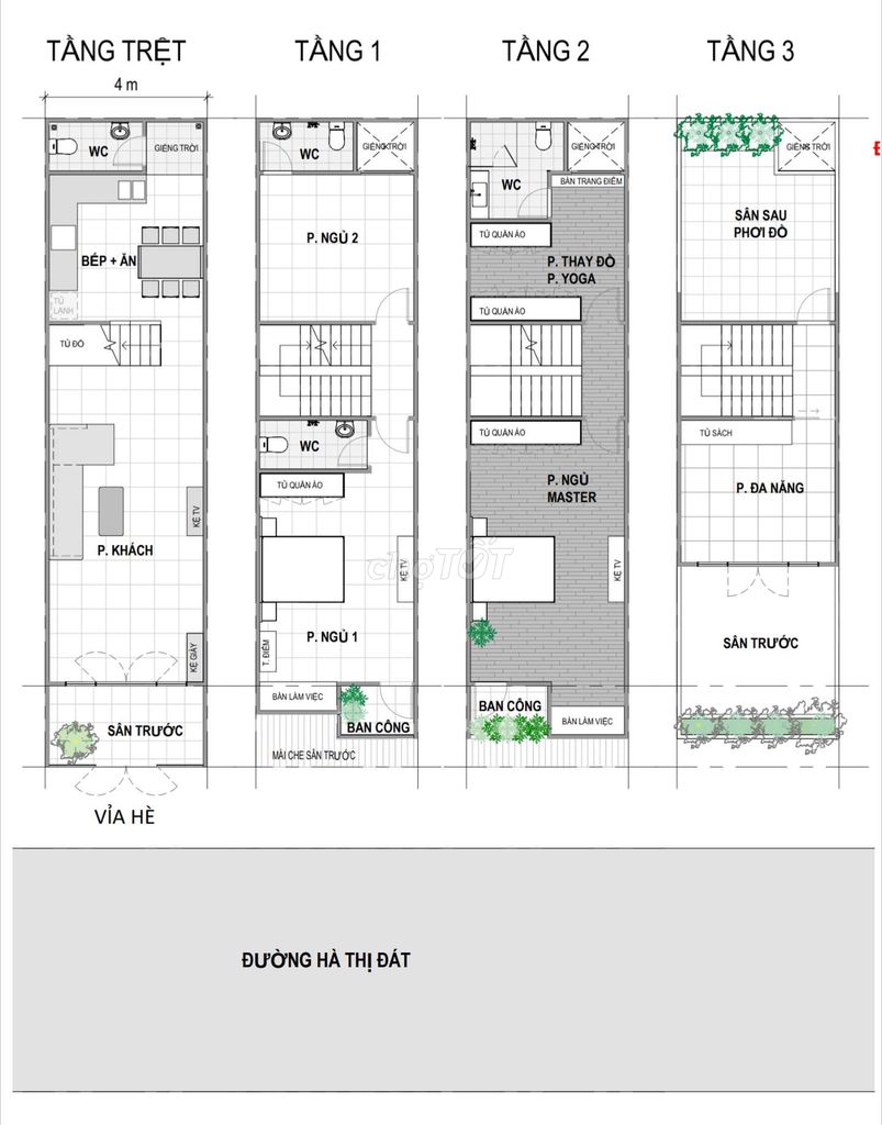 SỐC-Cho thuê nhà mặt tiền 64m2, 3 Lầu, Sân Thượng,19Triệu - GẦN trường ĐH - Ảnh 3